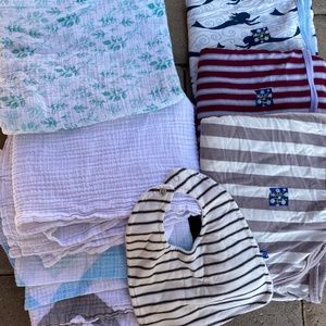 Baby swaddle/blanket bundle